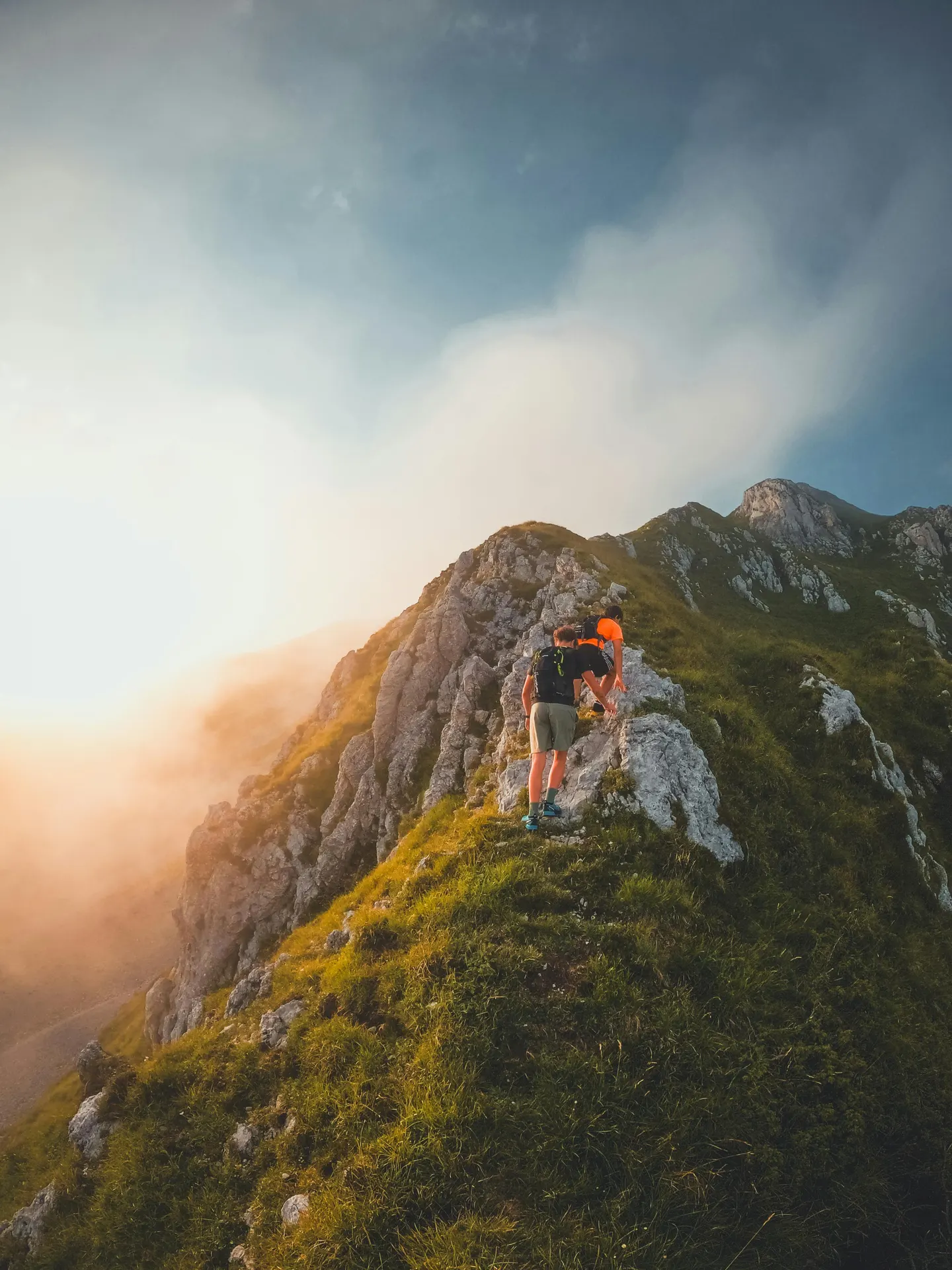 Traveler portrait on a Sabah highland geology route